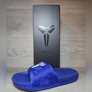 Nike Kobe Offcourt Slide Deep Royal Blue White IF2870-401 Mens Size 8 / Womens 9